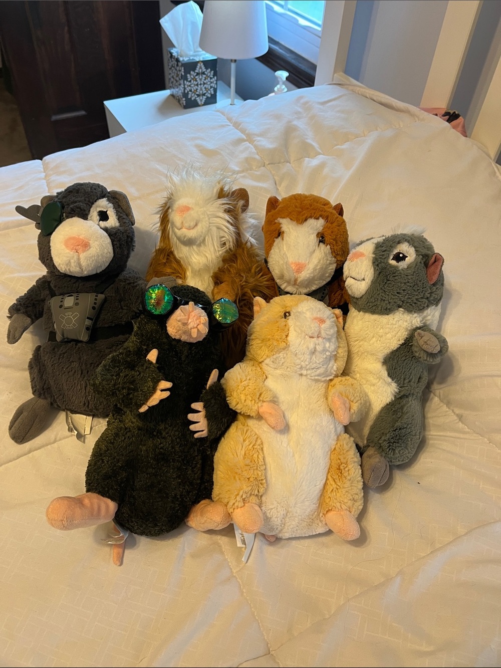 Disney Store G-Force plush set